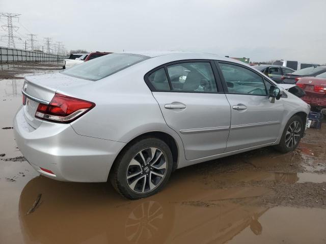 HONDA CIVIC EX 2015 silver  gas 19XFB2F87FE094245 photo #4