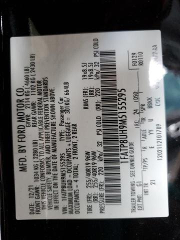 2021 FORD MUSTANG - 1FATP8UH9M5155295