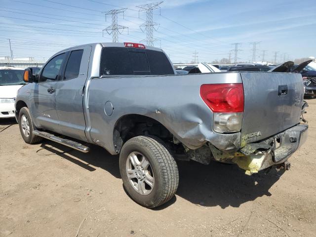 TOYOTA TUNDRA DOU 2008 silver  gas 5TFBV54158X059817 photo #3