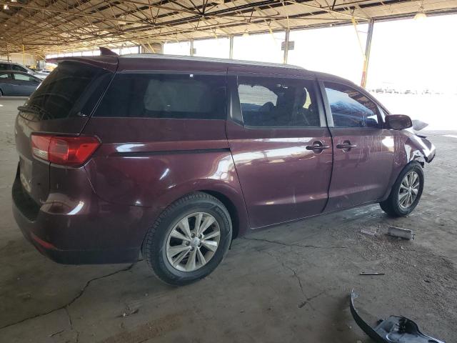 KIA SEDONA LX 2017 purple  gas KNDMB5C14H6229609 photo #4