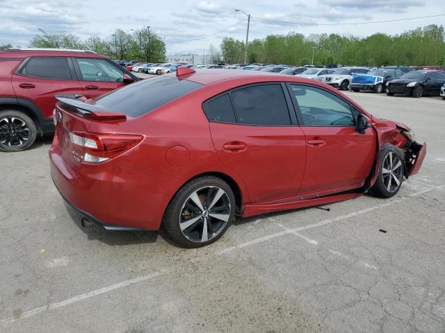 Vin: 4s3gkal64h1618491, lot: 54109455, subaru impreza sport 20173