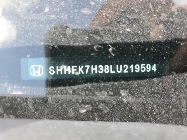 2020 HONDA CIVIC LX - SHHFK7H38LU219594