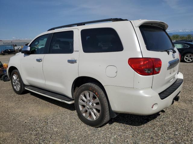TOYOTA SEQUOIA PL 2015 white  gas 5TDDY5G13FS122279 photo #3