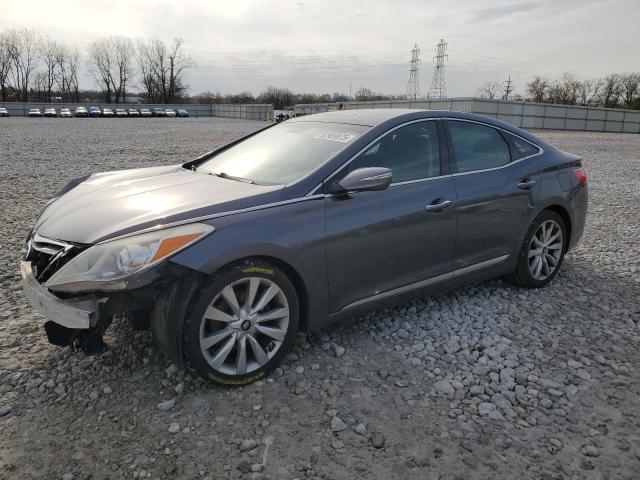 HYUNDAI AZERA GLS 2013 gray  gas KMHFH4JG4DA317104 photo #1
