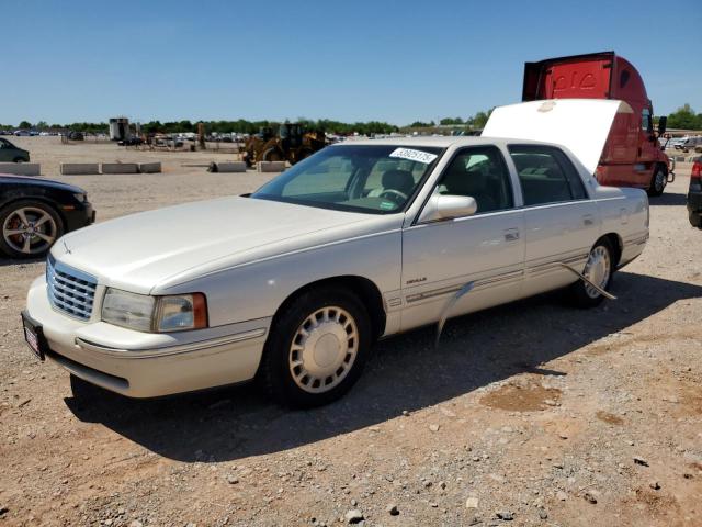 CADILLAC DEVILLE 1999 white  gas 1G6KD54Y1XU806333 photo #1