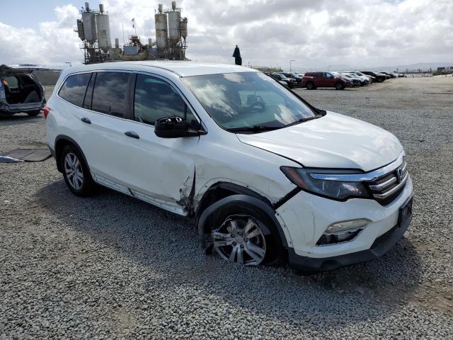 Vin: 5fnyf5h17hb041542, lot: 51585175, honda pilot lx 20174