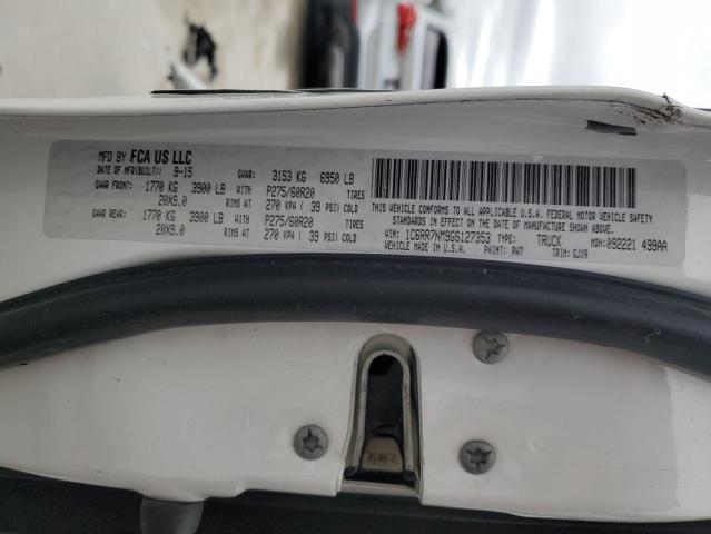 2016 RAM 1500 LARAM - 1C6RR7NM9GS127353