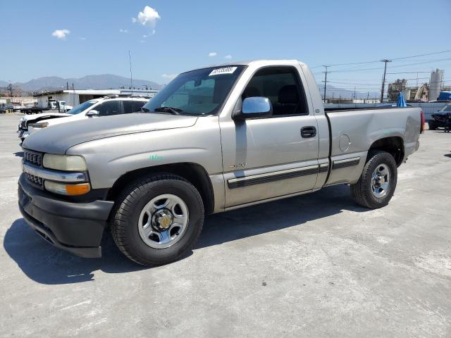 CHEVROLET SILVERADO 2002 tan  gas 1GCEC14X12Z251604 photo #1