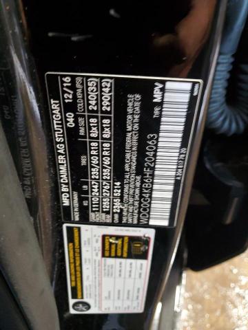 2017 MERCEDES-BENZ GLC 300 4M - WDC0G4KB6HF204063