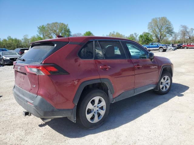 Vin: 2t3h1rfv0pw268592, lot: 54993995, toyota rav4 le 20233