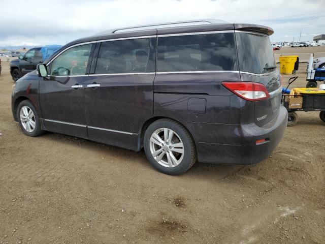 NISSAN QUEST 2011 purple  gas JN8AE2KP3B9008530 photo #3