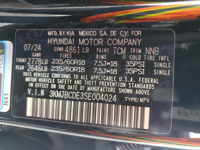 2025 HYUNDAI TUCSON SEL - 3KMJBCDE3SE004024