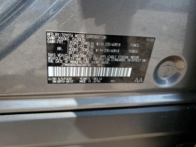 2024 SUBARU SOLTERRA P JTMABABA3RA048190