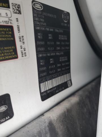 2018 LAND ROVER RANGE ROVE - SALWR2RK8JA187976