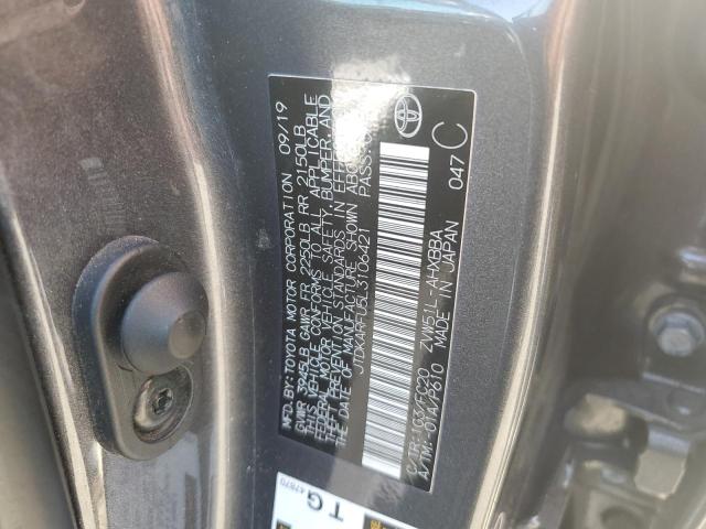2020 TOYOTA PRIUS L - JTDKARFU5L3106421
