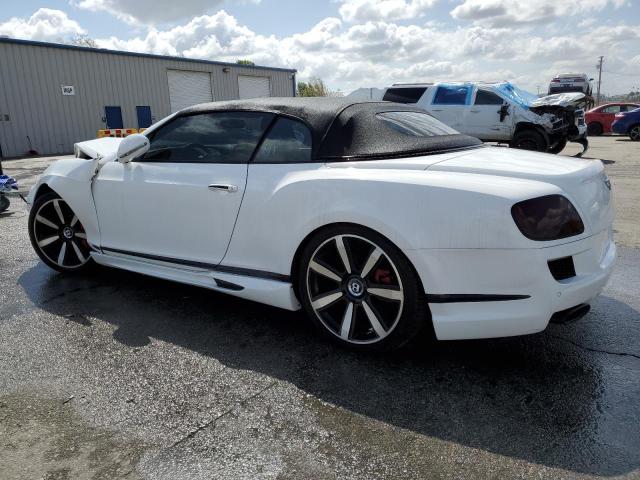BENTLEY CONTINENTA 2013 white converti gas SCBGT3ZA8DC087043 photo #3