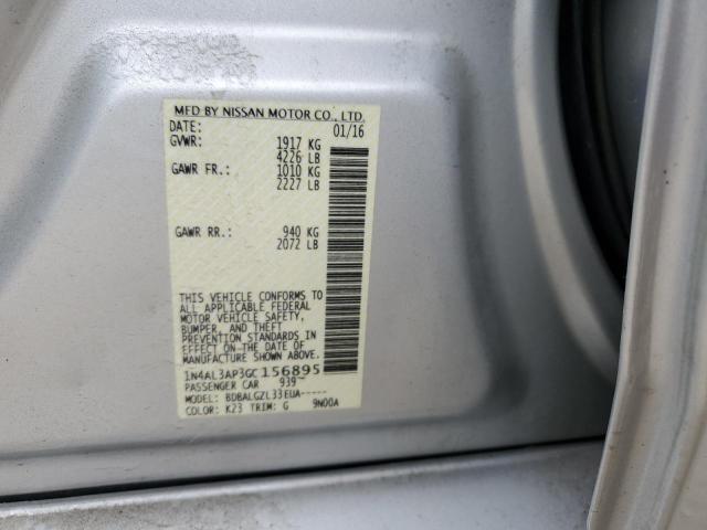 2016 NISSAN ALTIMA 2.5 - 1N4AL3AP3GC156895