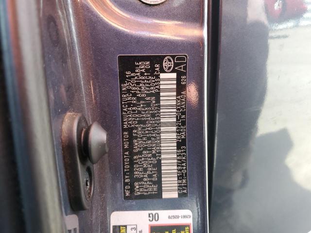 2016 TOYOTA COROLLA L - 2T1BURHE0GC683271