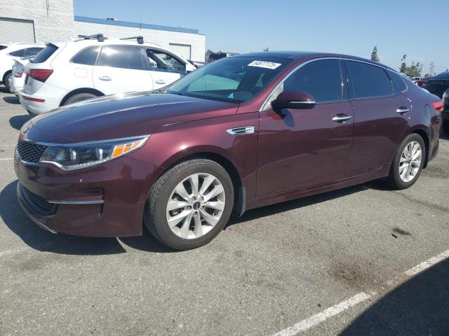 KIA OPTIMA EX 2016 burgundy  gas 5XXGU4L38GG109752 photo #1