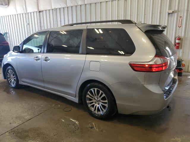 TOYOTA SIENNA XLE 2018 silver  gas 5TDYZ3DC7JS910466 photo #3
