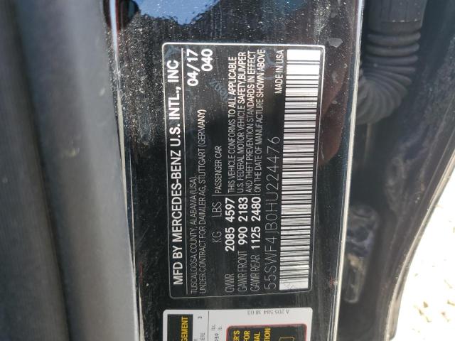 2017 MERCEDES-BENZ C 300 - 55SWF4JB0HU224476