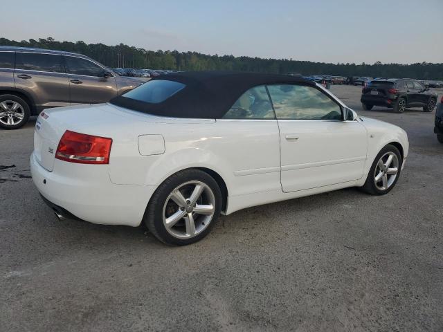 AUDI A4 3.2 CAB 2007 white converti gas WAUDH48H07K034835 photo #4