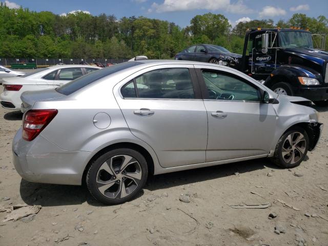 Vin: 1g1jf5sb7h4102679, lot: 57381225, chevrolet sonic premier 20173