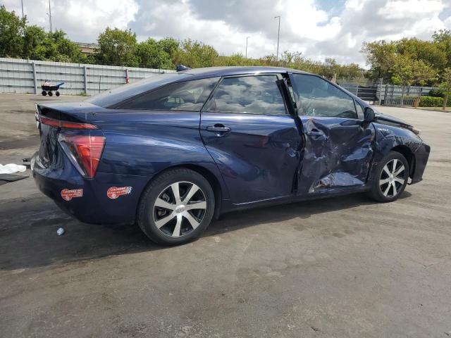 TOYOTA MIRAI 2017 blue  hydrogen fuel cell JTDBVRBD6HA003330 photo #4