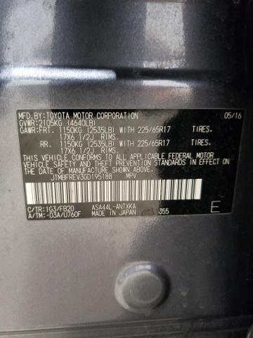 2016 TOYOTA RAV4 LE - JTMBFREV3GD195188