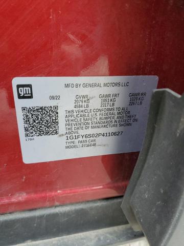 2023 CHEVROLET BOLT EUV L 1G1FY6S02P4110627