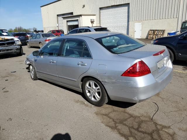 HONDA ACCORD EX 2007 silver  gas 1HGCM56847A092649 photo #3