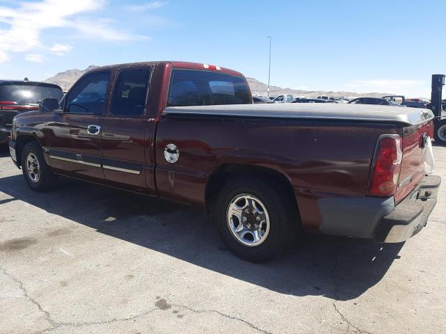 CHEVROLET SILVERADO 2003 burgundy  gas 2GCEC19VX31356031 photo #3