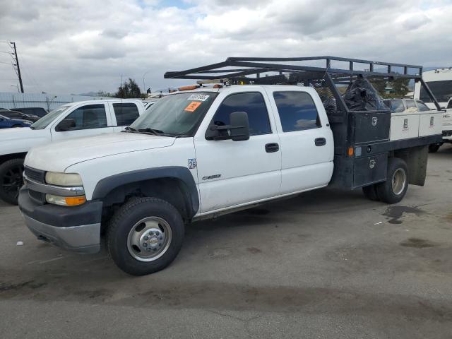 CHEVROLET SILVERADO 2001 white  gas 1GBJC33UX1F145948 photo #1
