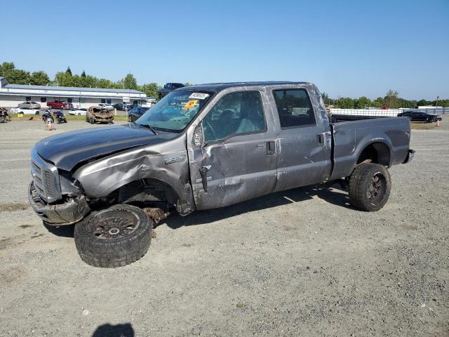FORD F250 SUPER 2007 gray  diesel 1FTSW21P67EB24138 photo #1