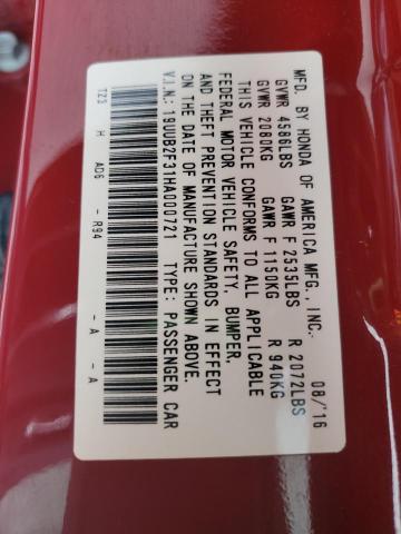 2017 ACURA TLX - 19UUB2F31HA000721