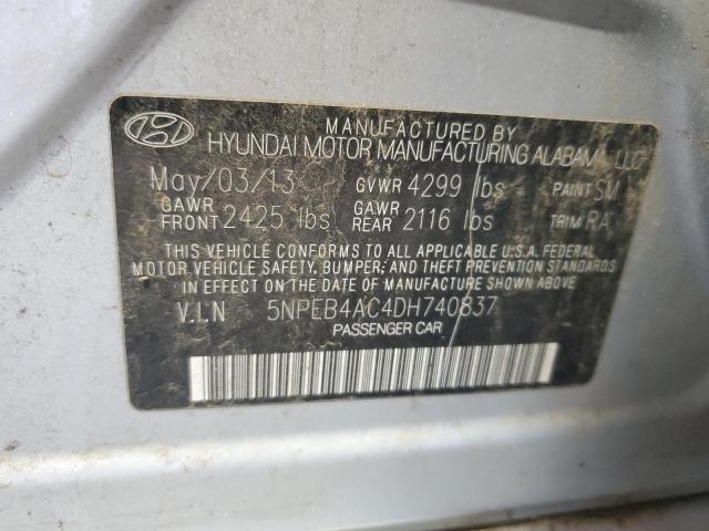 2013 HYUNDAI SONATA GLS - 5NPEB4AC4DH740837