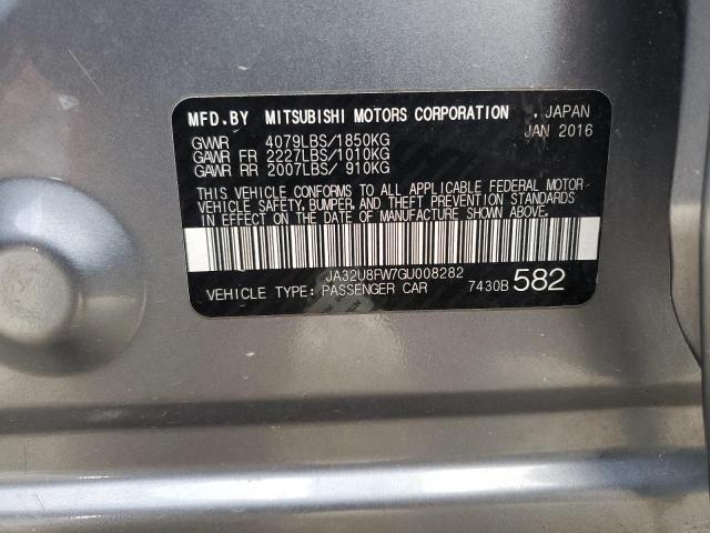 2016 MITSUBISHI LANCER GT JA32U8FW7GU008282