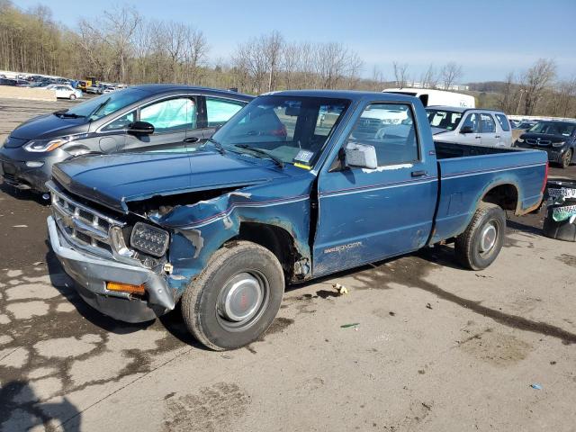 GMC SONOMA 1991 blue  gas 1GTCS14E2M0508978 photo #1