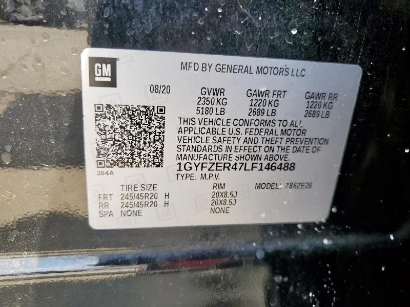 2020 CADILLAC XT4 SPORT - 1GYFZER47LF146488