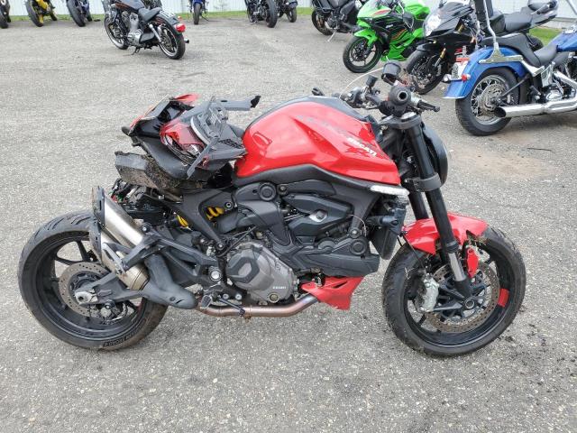 DUCATI MONSTER 2024 red  gas ZDMMAMDT4RB008604 photo #1