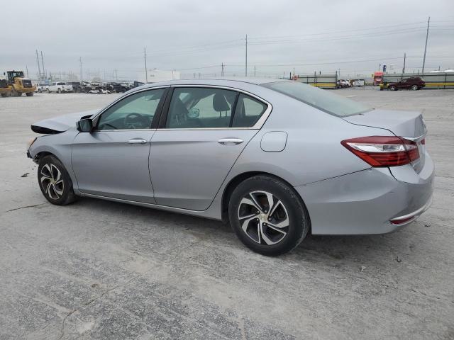 HONDA ACCORD LX 2016 silver sedan 4d gas 1HGCR2F34GA232607 photo #3