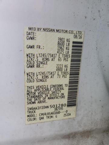 2017 NISSAN TITAN XD S 1N6AA1F10HN501280