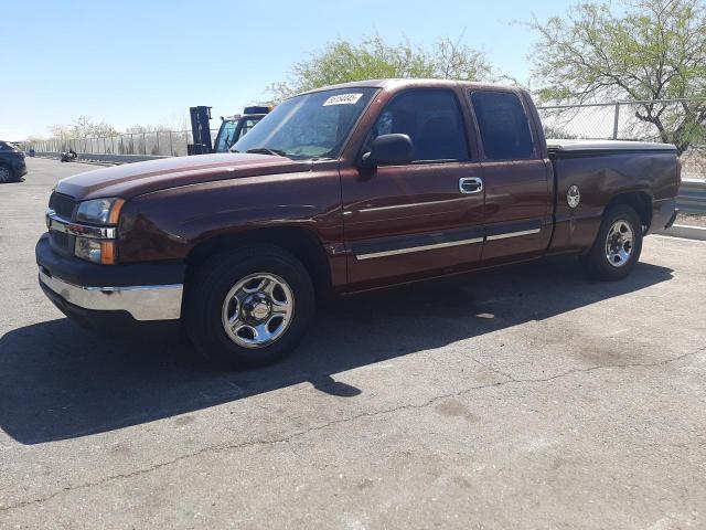 CHEVROLET SILVERADO 2003 burgundy  gas 2GCEC19VX31356031 photo #1