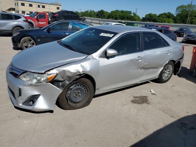 TOYOTA CAMRY BASE 2012 silver  gas 4T1BF1FK5CU583308 photo #1