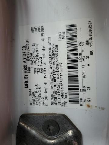 2015 FORD TRANSIT CONNECT XLT NM0LS7F71F1186037