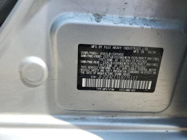 2014 SUBARU XV CROSSTR - JF2GPACC1E8275117