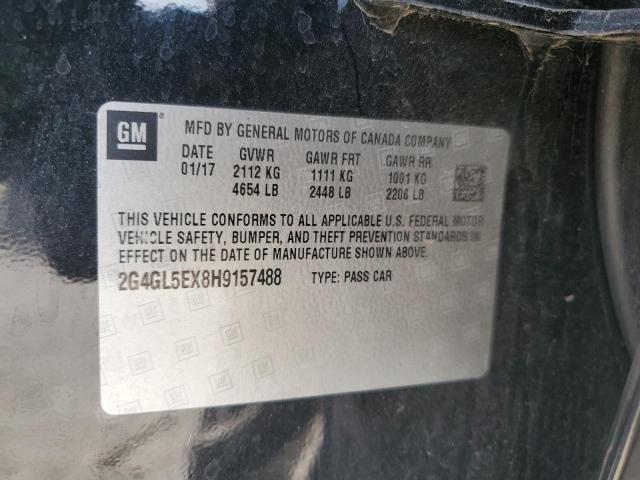 2017 BUICK REGAL SPOR - 2G4GL5EX8H9157488