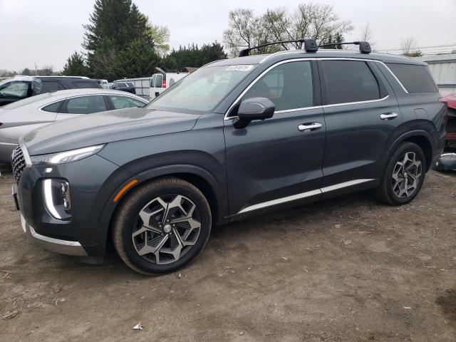 Vin: km8r7dhe4nu400598, lot: 52391075, hyundai palisade calligraphy 2022 img_1