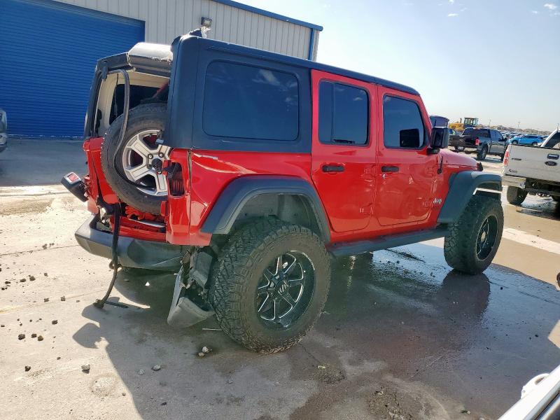 Vin: 1c4hjxdg3jw174658, lot: 53949765, jeep wrangler sport 20183