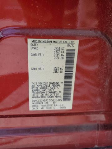 2023 NISSAN LEAF SV PL - 1N4CZ1CV2PC550685